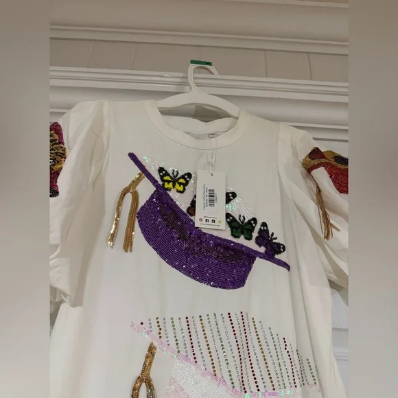 Queen of Sparkles Graduation Dress NWT- QOS size XS - Picture 7 of 12